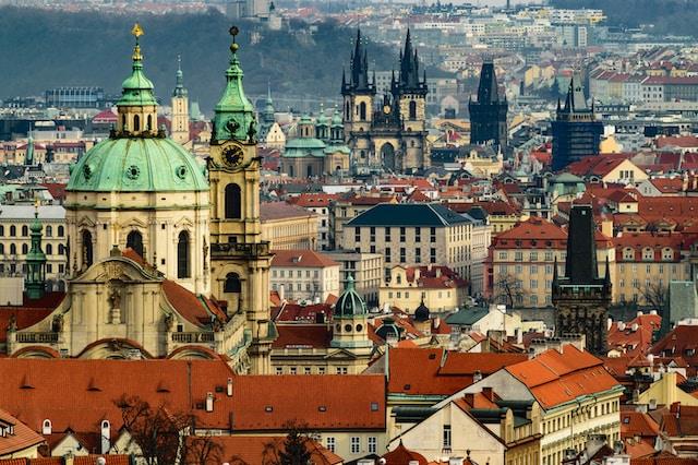 Prague Panorama: Castles and Cobblestone Streets
