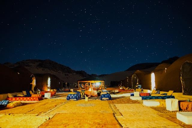 Sleeping Under the Stars: Camping in the Sahara